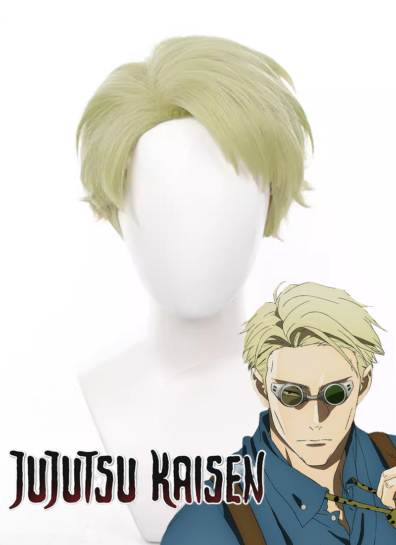 Jujutsu Kaisen Nanami Kento Short Blonde Cosplay Wig TB1682