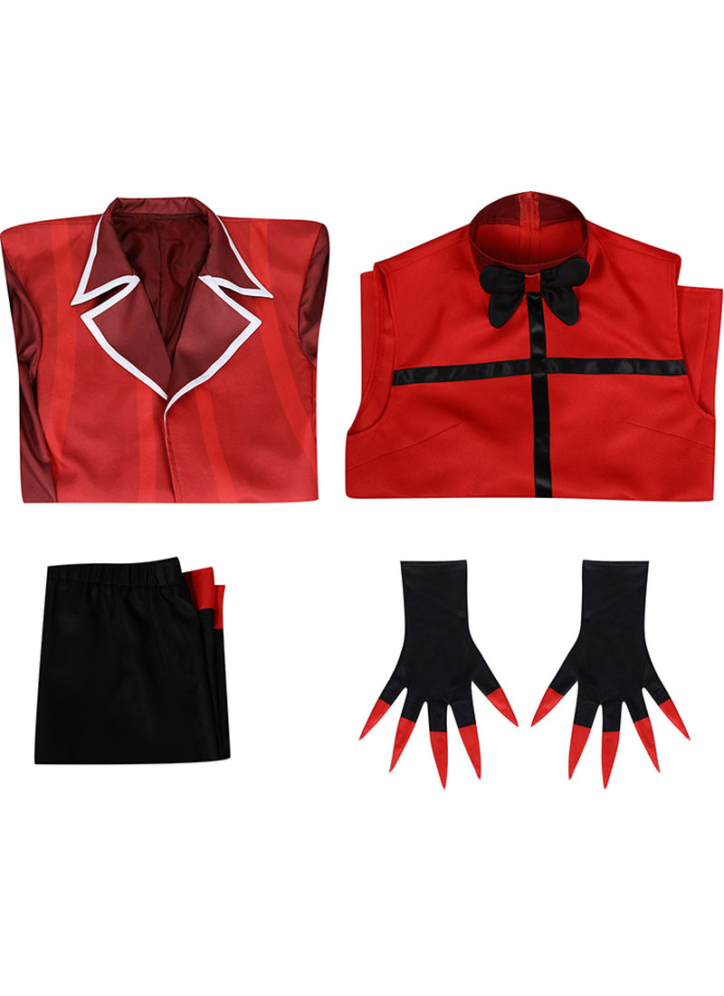 Hazbin Hotel The Radio Demon Alastor Cosplay Costume Outfit Full Set CS796