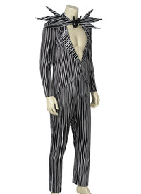 The Nightmare Before Christmas Jack Skellington Cosplay Costume Outfit Full Set CS801