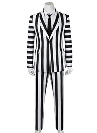 Beetlejuice 2 Beetlejuice Cosplay Costume Outfit Full Set CS802