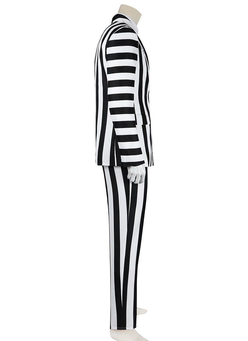 Beetlejuice 2 Beetlejuice Cosplay Costume Outfit Full Set CS802