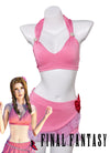 Final Fantasy Aerith Gainsborough Anime Cosplay Costume Skirt Swimwear Outfits CS807