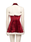 Love Actually Cosplay Costume Vintage Christmas Dress CS818