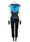 Valorant Jett Cosplay Costume Outfit Full Set CS819