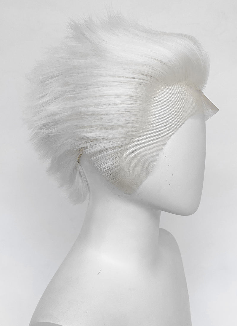 Fate/Stay Night Archer White Lace Front Synthetic Men's Wig LF6074