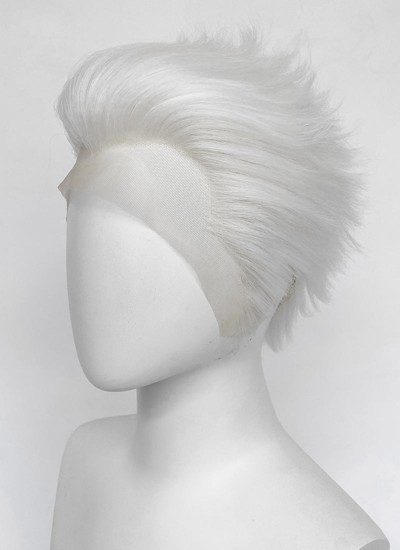 Fate/Stay Night Archer White Lace Front Synthetic Men's Wig LF6074