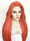 Invincible Atom Eve Straight Yaki Ginger Lace Front Synthetic Wig LN6028A