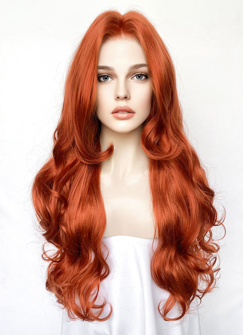 Winx Club Bloom Ginger Wavy Lace Front Synthetic Hair Wig LW4037