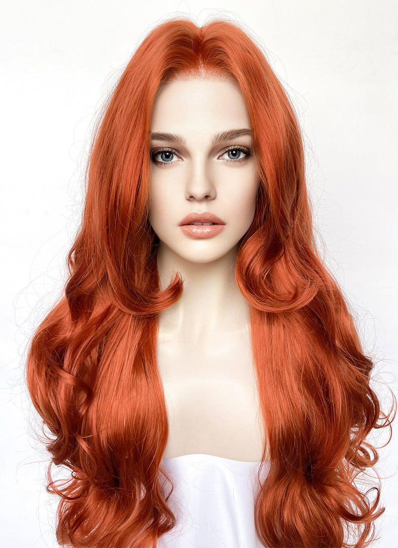 Winx Club Bloom Ginger Wavy Lace Front Synthetic Hair Wig LW4037