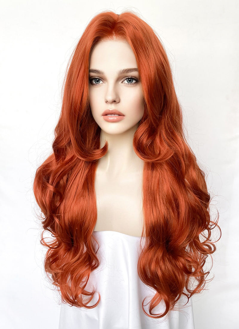 Winx Club Bloom Ginger Wavy Lace Front Synthetic Hair Wig LW4037