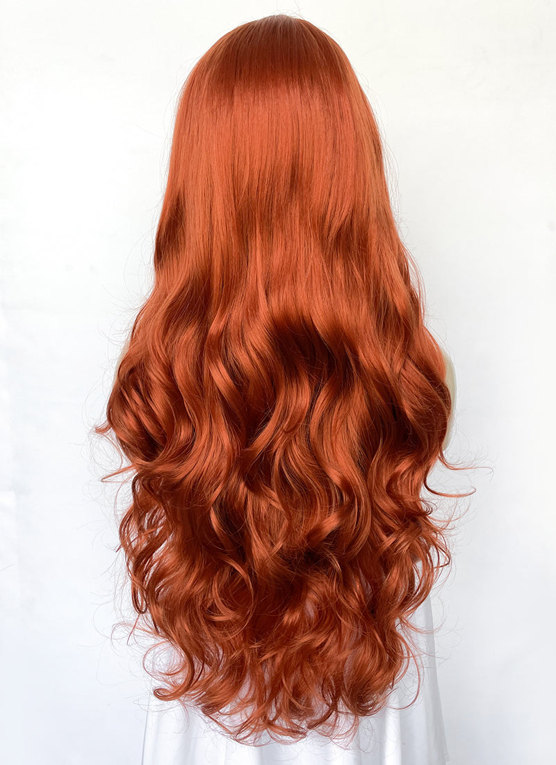 Winx Club Bloom Ginger Wavy Lace Front Synthetic Hair Wig LW4037