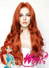 Winx Club Bloom Ginger Wavy Lace Front Synthetic Hair Wig LW4037