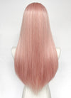 Long Straight Pastel Pink Synthetic Wig NL076