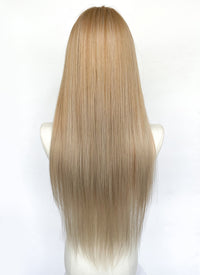 Long Straight Mixed Blonde Synthetic Wig NL080