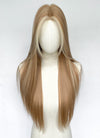 Winx Club Flora Long Straight Brown Mixed Blonde Highlights Money Piece Cosplay Wig NL081A