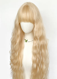 Long Wavy Blonde Cosplay Wig NS553