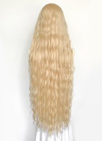 Long Wavy Blonde Cosplay Wig NS553