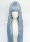 Long Straight Pastel Blue Cosplay Wig NS558