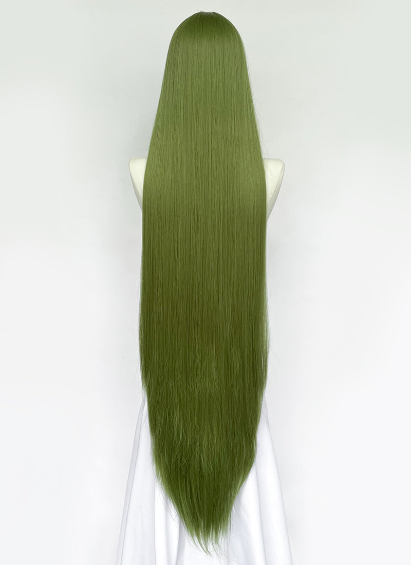 Long Straight Green Cosplay Wig NS559