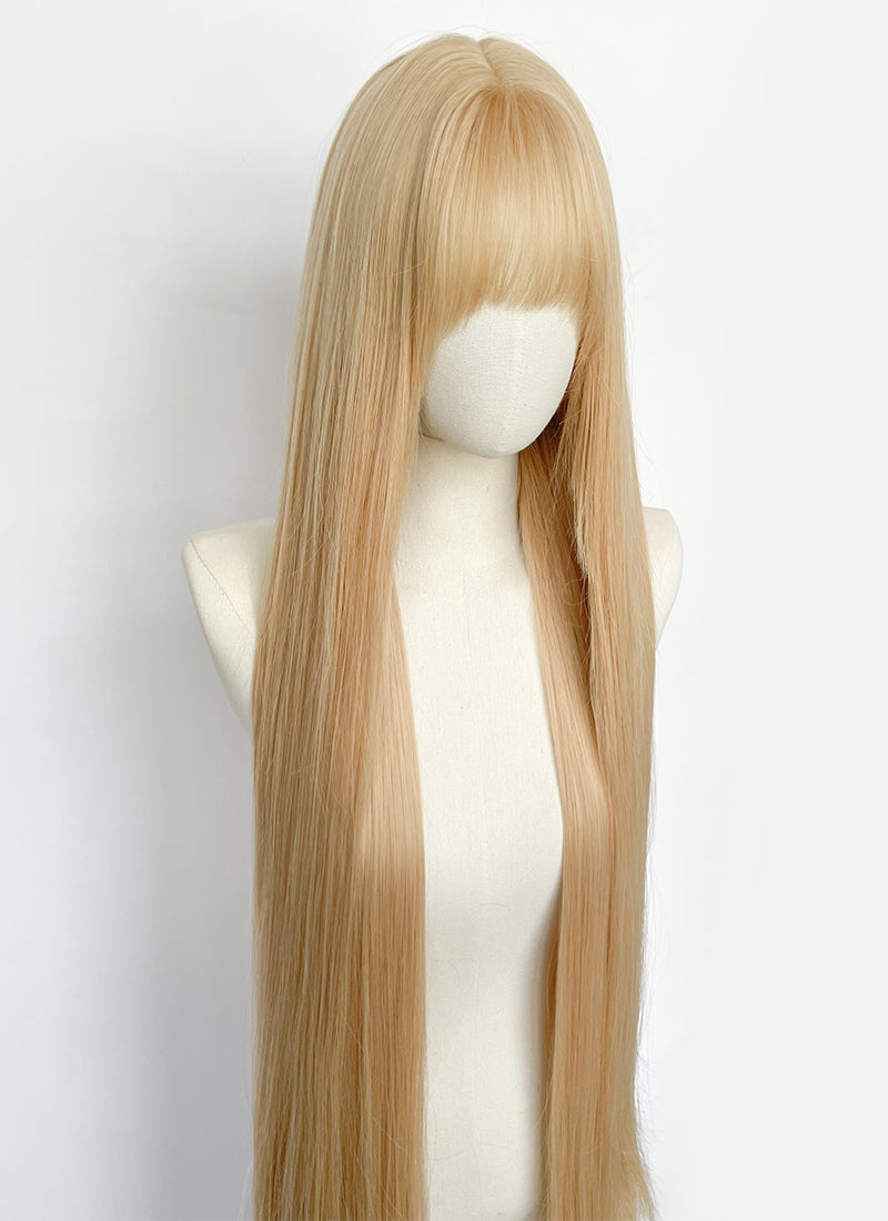 Long Straight Blonde Cosplay Wig NS560