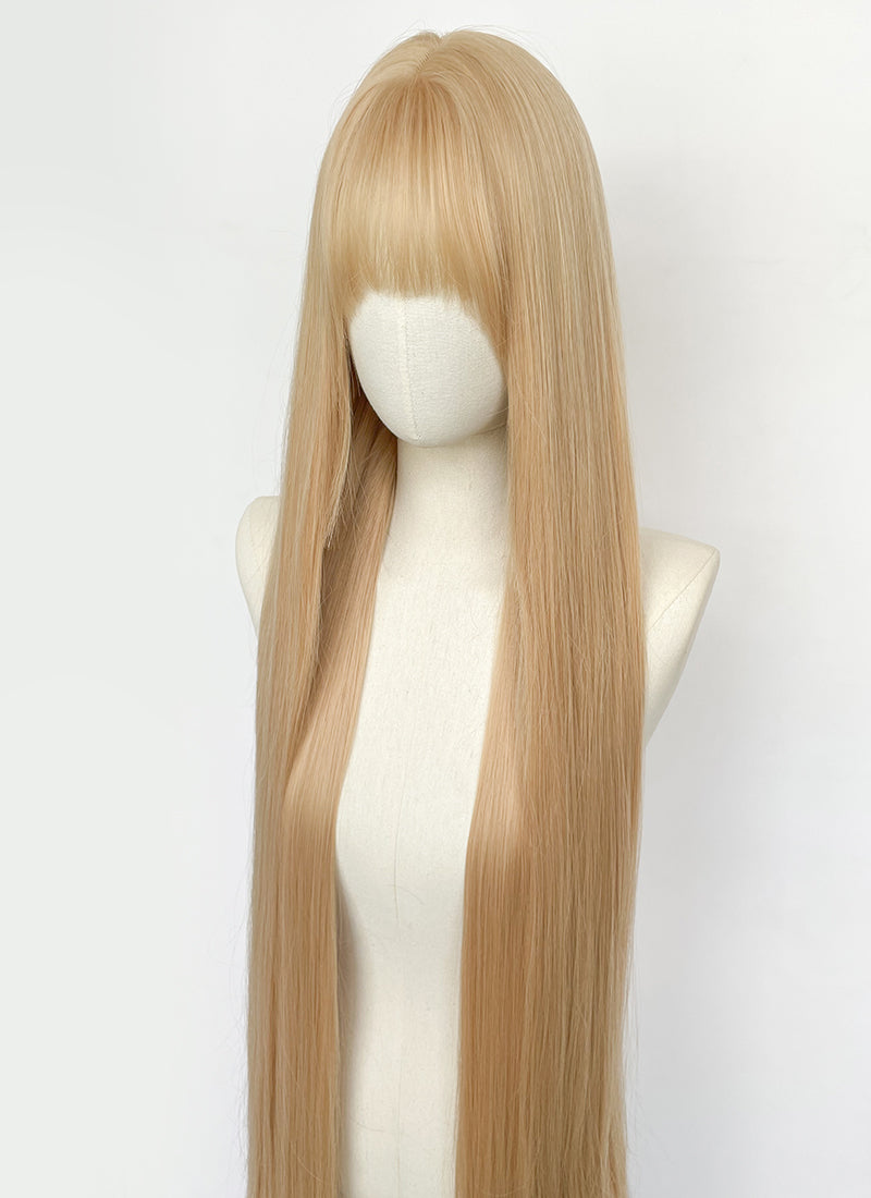 Long Straight Blonde Cosplay Wig NS560