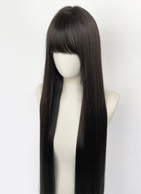 Long Straight Black Cosplay Wig NS561