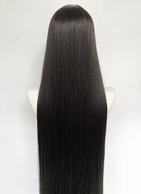 Long Straight Black Cosplay Wig NS561