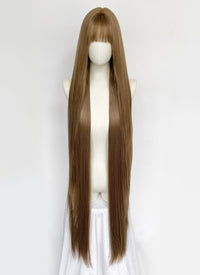 Long Straight Flaxen Brown Cosplay Wig NS562