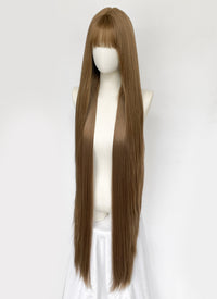 Long Straight Flaxen Brown Cosplay Wig NS562