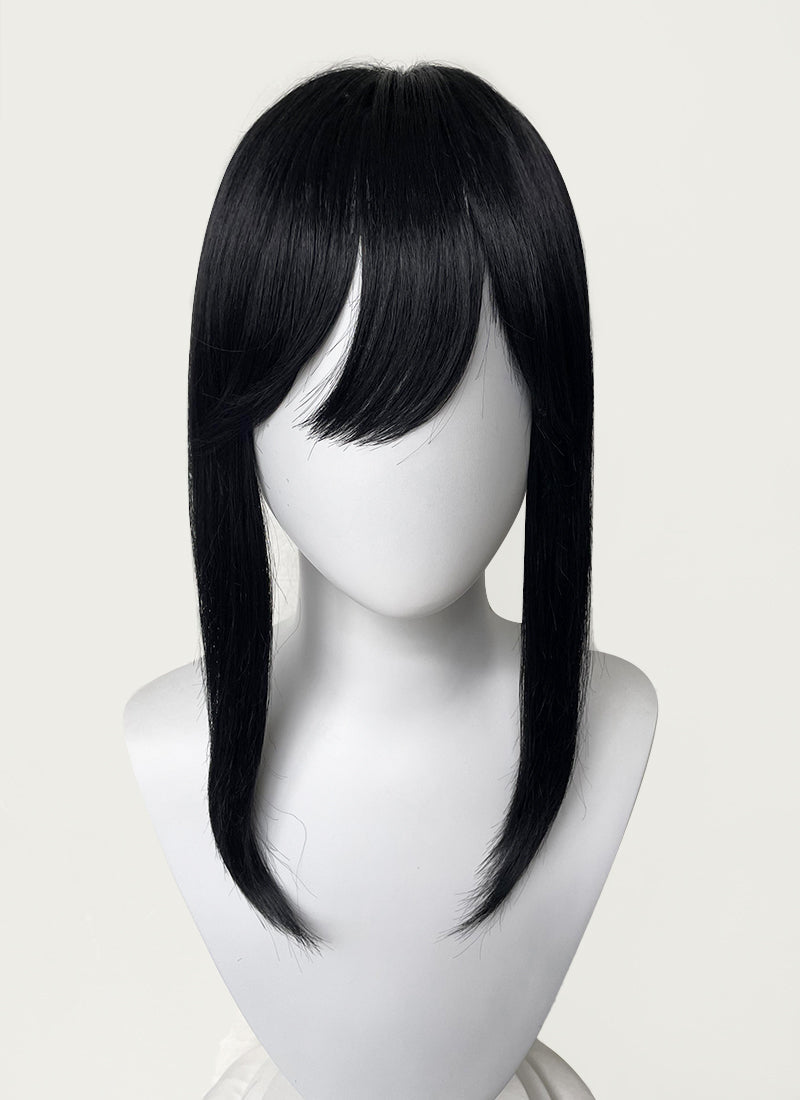 Kaiju No. 8 Mina Ashiro Long Black Cosplay Wig TB1701