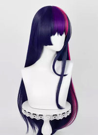 My Little Pony Twilight Sparkle Long Straight Blue Purple Pink Mixed Cosplay Wig TB1702