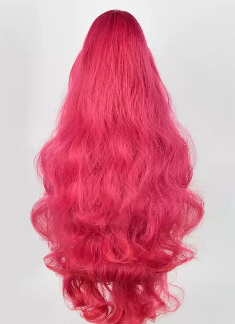 My Little Pony Pinkie Pie Long Wavy Pink Cosplay Wig TB1703