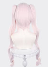 Goddess of Victory: Nikke Alice Long Wavy Pale Pink Cosplay Wig + Ponytails TB1707