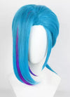 League of Legends LOL Arcane Jinx Blue Mixed Purple Cosplay Wig TB1710