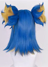 Valorant Neon Blue Mixed Yellow Cosplay Wig TB1713