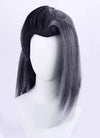 Valorant Fade Black Grey White Ombre Cosplay Wig TB1715