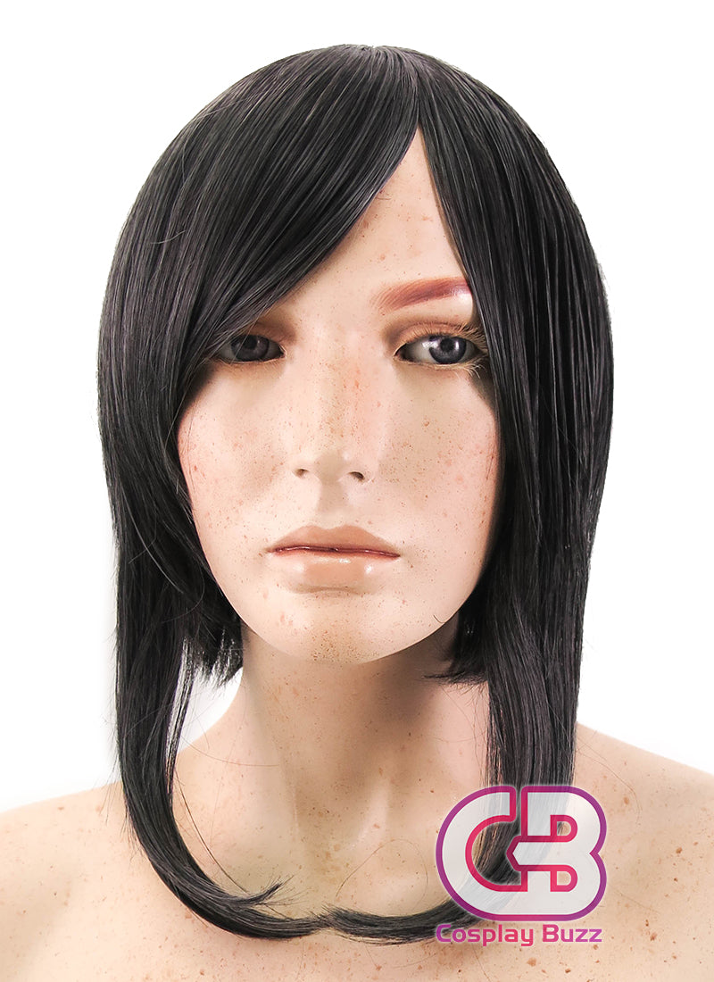 Short black 2025 cosplay wig