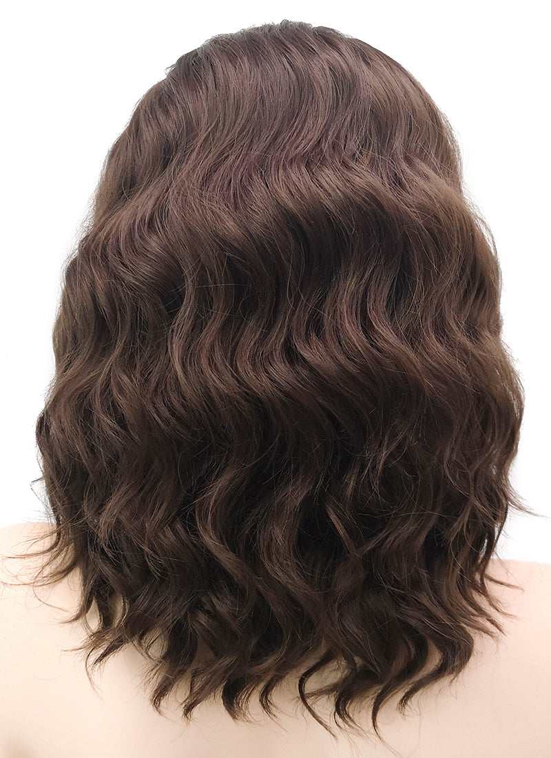 Brown curly hair wig best sale