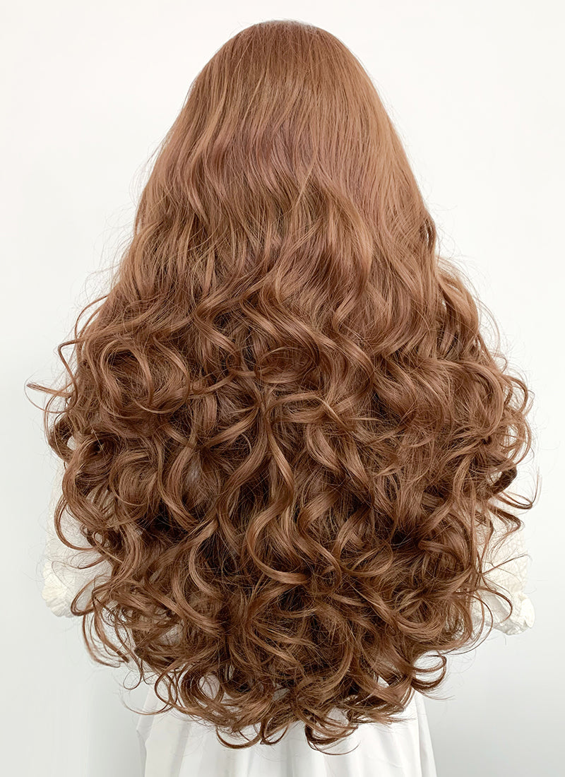 Brunette buy chestnut long wig