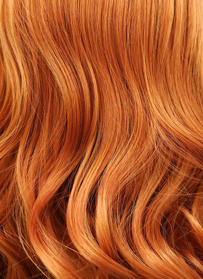 Pumpkin patch Orange lace popular front wig