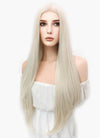 My Hero Academia Mt. Lady Long Platinum Blonde Lace Front Synthetic Hair Wig LW150D