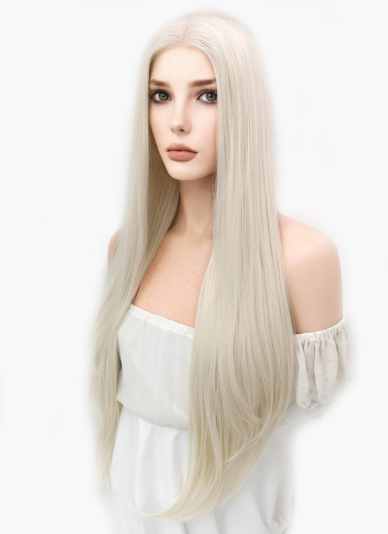 Blonde wig clearance straight