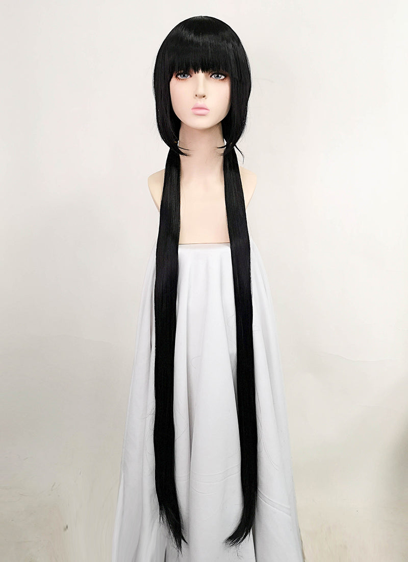 Black japanese outlet wig