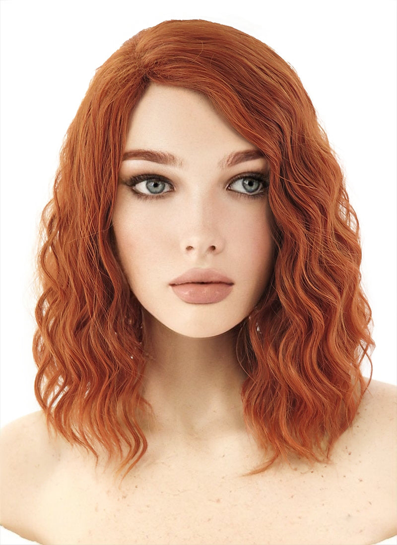 Short curly deals red wig