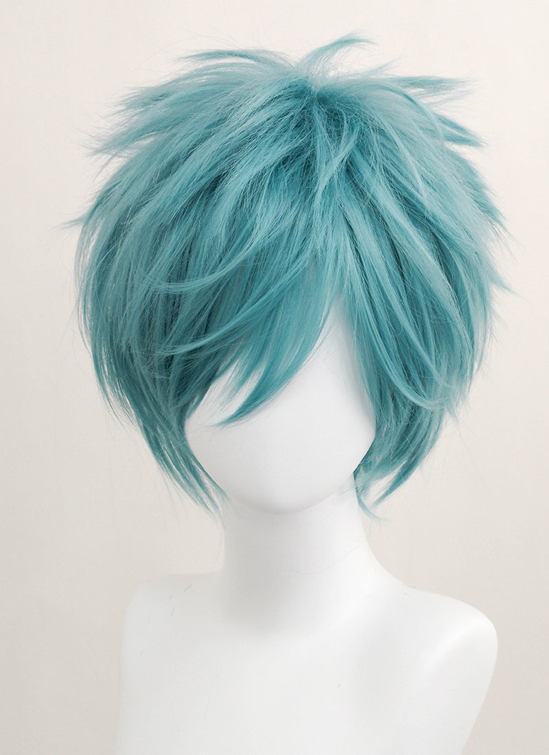 My Hero Academia Tomura Shigaraki Short Wavy Green Anime Cosplay Wig ZB241